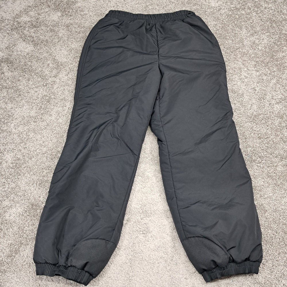 Vintage Columbia Womens XL Black‎ Nylon Snow Ski Pants SL 8340 F3 Waist Cuffs